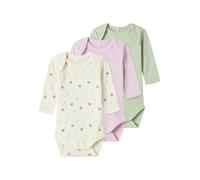 NAME IT Pijama entero/body beige claro / verde pastel / lila / malva 80 beige claro / verde pastel / lila / malva
