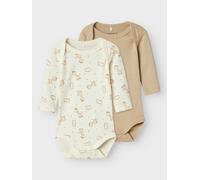 NAME IT Pijama entero/body crema / beige oscuro 74 crema / beige oscuro