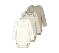 NAME IT Pijama entero/body crema / beige oscuro / blanco cáscara de huevo 68 crema / beige oscuro / blanco cáscara de huevo