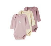 NAME IT Pijama entero/body crema / ciruela / malva / blanco 98 crema / ciruela / malva / blanco