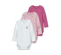 name it Pack de 3 bodies de manga larga Ibis Rose - talla56
