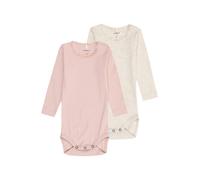 NAME IT Pijama entero/body 'NBFKab' beige moteado / rosa 50 beige moteado / rosa