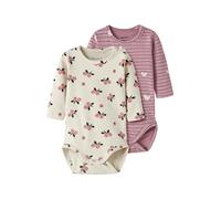NAME IT Pijama entero/body 'NBFVANDORA' arena / malva / rosé / negro 56 EUR