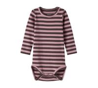 NAME IT Pijama entero/body 'NBNBANIO' chocolate / rosa 80 EUR