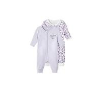 NAME IT Pijama Entero de Bebé Paquete de 2 PURPLE FLOWER lila | 56