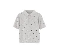 NAME IT Polo Nkmvolo SS Nreg para niño, Gris Claro, 146-152