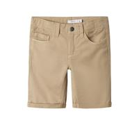 NAME IT Shorts Nkmsilas Isak L TWI 3122-Mf TB-Pantalones Cortos, Islandia Fossil, 116 para Niños