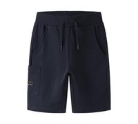 NAME IT Shorts Nkmvivasse Long Swe Pantalones Cortos UNB, Azul Marino, 146 para Niños