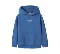 NAME IT Sudadera 'Brody' zafiro / blanco 158-164 zafiro / blanco