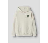 NAME IT Sudadera con capucha de felpa. Color Crudo