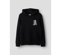 NAME IT Sudadera con capucha de felpa. Color Negro
