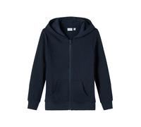 NAME IT NKMNESWEAT Card W Hood UNB Noos Chaqueta con Capucha, Azul Oscuro (Dark Sapphire), XXXL para Niños