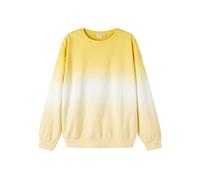 Name It Sudadera NKFJEMSI LS Sweat UNB para niña, Aspen Gold, 122-128