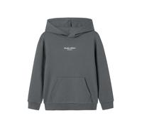 NAME IT Sudadera 'NKMBrody' gris oscuro / blanco 116 gris oscuro / blanco