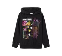 NAME IT Sudadera 'NKMJiz Minecraft' amarillo / lila / rosa / negro 122-128 amarillo / lila / rosa / negro