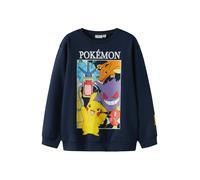 NAME IT Sudadera 'NKMJobi Pokemon' azul / navy / lila / naranja 158-164 EUR