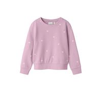 NAME IT Sudadera 'NMFValba' rosa / offwhite 80 rosa / offwhite
