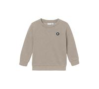 NAME IT Sudadera 'NMMVimo' beige oscuro / negro / blanco 80 beige oscuro / negro / blanco