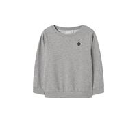 Name IT Sudadera para niño Nkmvimo LS Sweat BRU Noos, Gris, 122-128