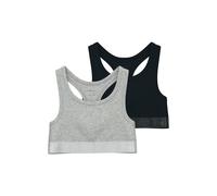 NAME IT Sujetador gris moteado / negro 116 gris moteado / negro