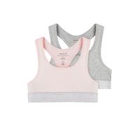 NAME IT Sujetador gris moteado / rosa pastel / plata 122-128 EUR