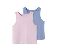 NAME IT Top 'NKFNAKAL' azul oscuro / rosa 134-140 azul oscuro / rosa