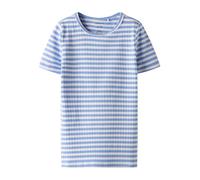 NAME IT Top 'NKFSuraja' azul / blanco 116 azul / blanco