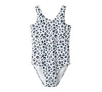 NAME IT Traje de baño 'NKFZAnimal' azul / azul claro / amarillo claro / negro 158-164 azul / azul claro / amarillo claro / negro