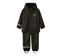 NAME IT Traje funcional 'DRY10' negro / plata 116 negro / plata