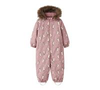 NAME IT Traje funcional 'NMFSNOW10' altrosa / negro / blanco 80 altrosa / negro / blanco