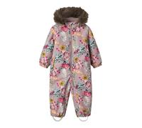 NAME IT Traje funcional 'NMFSnow10' gris / jade / malva / rosa oscuro 92 gris / jade / malva / rosa oscuro