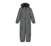 NAME IT Traje funcional 'NMMSnow10' azul / marrón claro / grafito / verde oscuro Infantil NAME IT 80 azul / marrón claro / grafito / verde oscuro
