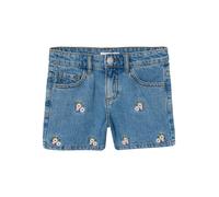 NAME IT Vaquero 'Bella' azul denim / verde / lila / blanco 164 azul denim / verde / lila / blanco