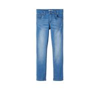 NAME IT Nkmtheo Xslim Swe Jeans 3113-th Noos Pantalones, Medium Blue Denim, 158 para Niños