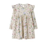 NAME IT Vestido beige moteado / verde / lila / rosa 98 beige moteado / verde / lila / rosa