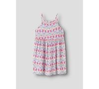 NAME IT Vestido de tirantes, estampado de rayas. Color rosa