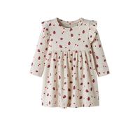 NAME IT Vestido 'NBFHaline' gris claro / rojo oscuro / negro 50 gris claro / rojo oscuro / negro