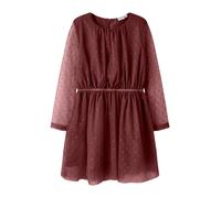 NAME IT Vestido 'NKFVabos' magenta / rojo cereza 128 EUR
