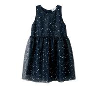 NAME IT Vestido 'NKFVABOSS SPENCER' azul oscuro / blanco 152 azul oscuro / blanco