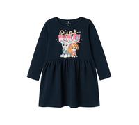 NAME IT Vestido 'NMFDyma Pawpatrol' zafiro / marrón / gris claro / rosa 98 zafiro / marrón / gris claro / rosa