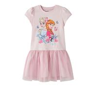 NAME IT Vestido 'NMFMemma Frozen' azul claro / naranja oscuro / rosa / rosa 92 EUR