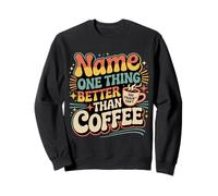 Name One Thing Better Than Coffee Caffeine Obsession |- Sudadera