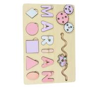 Name Puzzle for Kids - Alphabet Name Jigsaw Board Game for Boys, Toddler Puzzle Toy with Name | Funny Kids Alphabet Puzzle Shape Toy for Boys, Girls, Kids, Toddler