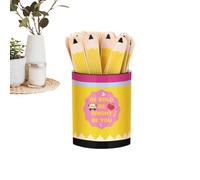 Name Sticks 121 piezas - Etiqueta de aprendizaje educativo con vaso de alma