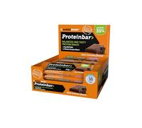 NAMEDSPORT> Proteinbar, Choco Brownie sabor a barra de proteína con 35% de proteína, ideal como aperitivo o post-entrenamiento, sin gluten, libre de aceite de palma, Marca de Italia, Caja de 12