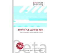 Namesyus Warugongo: Kieni Constituency, National Assembly of Kenya