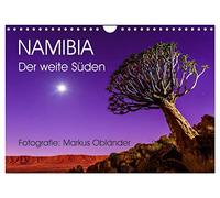 Namibia - Der weite Süden (Wandkalender 2026 DIN A4 quer), CALVENDO Monatskalender: Eine Reise in Bildern durch Namibias weiten Süden