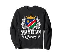 Namibian Queen Namibia Flag Proud Namibian Woman Sudadera