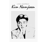 Namjoon Notebook / Diary /Journal/Planner K-pop FanArt: 6x9 Inch, 100 Pages, Cream paper, Dotted lines.