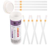 NAMOARLY 10piezas Kit Tiras Reactivas para Detección Rápida de Plomo Papel Test Agua Potable Cuidado Piel Cosméticos Control Metales Pesados Hogar
